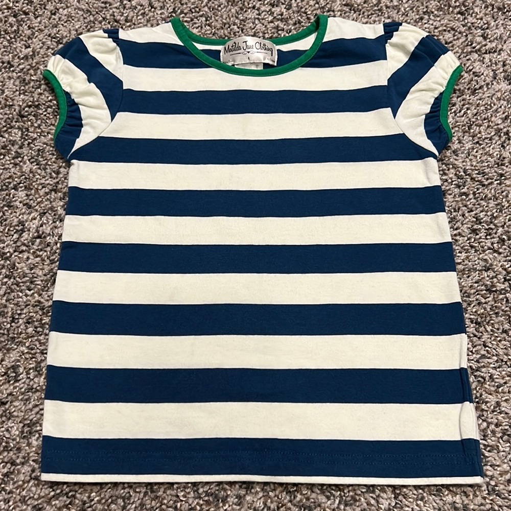 Matilda Jane Paddle Boat Tee Size 4